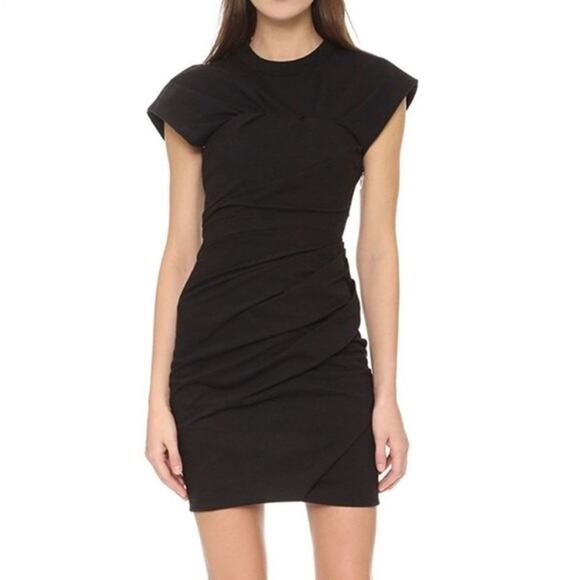 NWT Alexander Wang Draped Bustier Structured Dress Size 4 - Picture 5 of 15